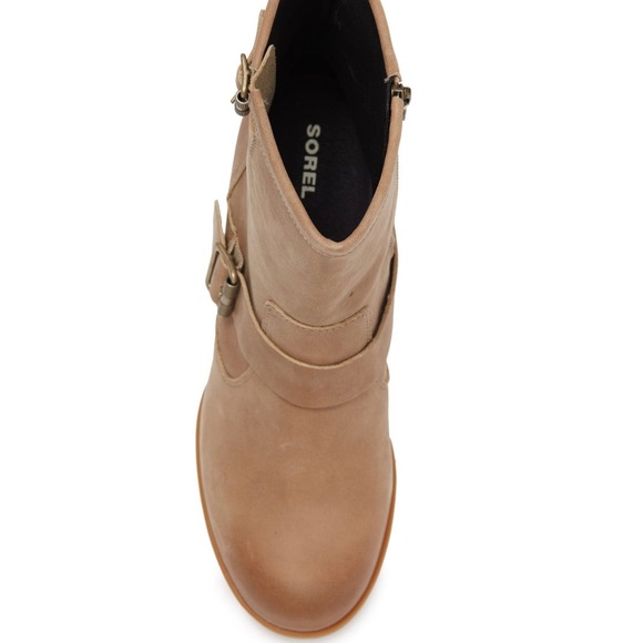 NEW JOAN OF ARCTIC WEDGE II BUCKLE LEATHER BOOT - Picture 7 of 13